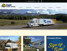 Tablet Screenshot of eagletransfer.net